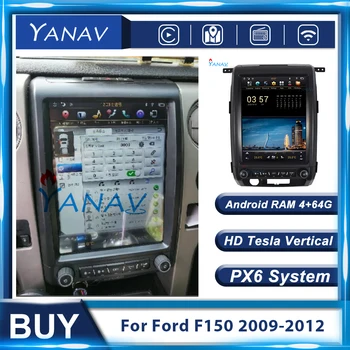2 Din Android Tesla Style Bil GPS Navigation Video Om Ford F150 Raptor 2009-2012 Auto Stereo Radio Multimedie-Afspiller Head Unit