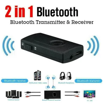 2 I 1 Bluetooth-V4.2-Sender-Modtager Trådløs Musik I Stereo Transmitter Audio Bluetooth-Adapter Adapter Forsyninger Bluet