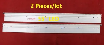 2 STK/sæt LED-Baggrundsbelysning strip for LG 55LM4600 55LS4500 55G2-UG 55LW6200 6922L-0004A 0003A 55 V12 Kant R L 6920L-0001C 6916L0781A