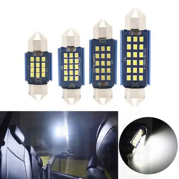 2 stk LED Pære Bil IRL 2016 SMD Canbus-Fejl Fri Auto Indvendige Dome Lampe læselampe, 12V 24V Bil LED Pærer Universal