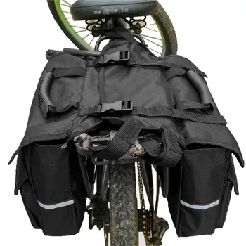 20-35L Cykling Kuffert, Tasker Stor Kapacitet Cykel Rejser Cykeltasker bagsædet Pack Vandtæt Multi-funktionel Cykel Skulder Taske