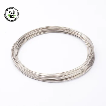 20/50Circles Stål Halskæde Hukommelse Wire 1mm Resistente Stærk Tråd Til smykkefremstilling at Finde