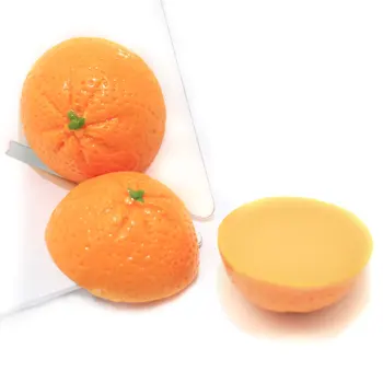 20/50stk Søde Nye Harpiks, Frugt Orange Simulering Miniature Mad Kunst Flatback Cabochonslebet DIY Håndværk Dekoration
