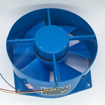 200FZY2-D Single Flange AC220V 65W Fan Axial Flow Fan Fan Elektriske Boks, Ventilator vindretning Justerbar