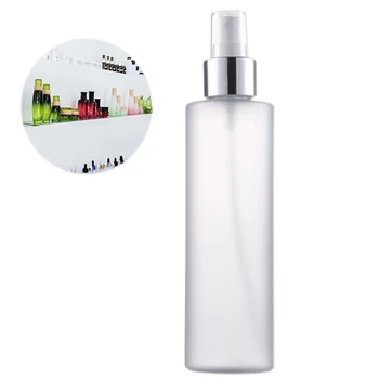 200ml Tomme Genpåfyldelige Plast Spray Flaske Krat Matteret Fin Tåge Parfume Aluminium Forstøver Kosmetiske Container Bærbare