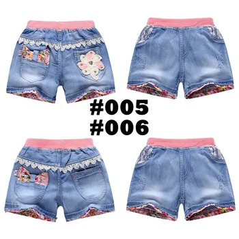 2019 Sommer Børn Shorts I Denim Shorts Til Piger Mærke Shorts Buksetrold Piger, Børn, Beach Korte Sports Pants Baby Tøj