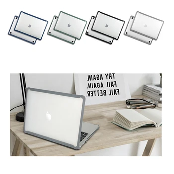 2020 NYE Mat Laptop Case Til Macbook Air M1 13 A2179 A2337 Pro 13 M1 A2289 A2338 To-Farve Mat Ramme Til MacBook Bærbare computer Sag