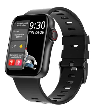 2021 D06 Fuld touch screen, Sport Tracker，smartwatch，Understøtter Bluetooth opkald, puls, BP & EKG, Smart ur, Android, IOS