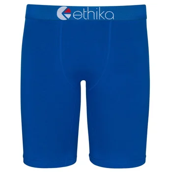 2021 Ethika Cool Stil Mænd Undertøj Solid Farve Boksere Trænings-Og Sporty Sexet Beach Print Mandlige Boxer Trusser
