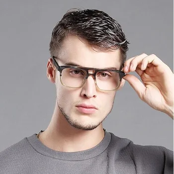 2021 Klassiske Firkantede Computer-Briller til Mænd, Anti Blå Lys Briller Kvinder Gennemsigtig Fladskærms Mirror Linse Optisk Lunettes