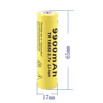 2021 NYE 3,7 V 9900mah 18650 batteri GTF 18650 Batteri li-ion Batteri 9900mAh 3,7 V Genopladeligt Batteri gratis fragt