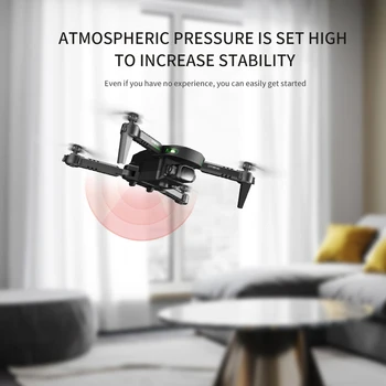 2021 Nye GD93 Mini Drone 4K HD Dual Kamera, GPS, WiFi Fpv Professionel Sammenklappelig Quadcopter Højde Hold RC Helikopter Dron Legetøj