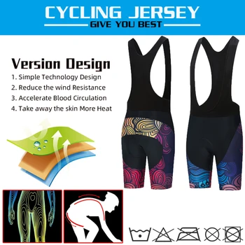 2021 Nye Kvinder Cykling Jersey Sat Cykel Uniformer Sommeren Cykling Bære Cykel Tøj Kvinder Cykling Tøj MTB Cykel Shirts