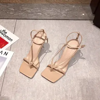 2021 Nye Kvinder Sandaler Vintage Kile Sandaler Med Spænde Casual-Sy Kvinder Sko Kvindelige Damer Platform Retro Sandalias Plus Størrelse
