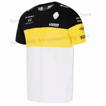 2021 Renault Team Formula One T-shirt Formel 1-F1-Shirt Officielle Udgave 3D Oversized T-shirt Lokomotiv Off-road Motorcykel