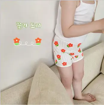2021 sommeren lille blomst ren bomuld piger undertøj til børn undertøj 3pcs/masse