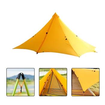 20D Multifunktionelle Ultralet Telt /Sun Husly Camping Telt Udendørs Vandreture Backpacking Jagt Telt/ Parasol pæl/Indre telt