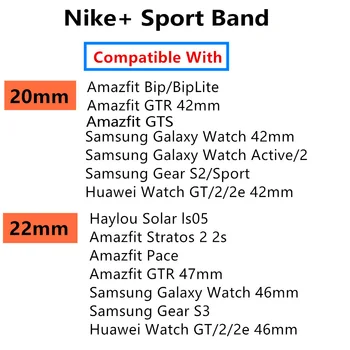 20mm/22mm se bandet for Huawei GT/2/2E/Pro Samsung gear s3 Frontier/S2 armbånd Galaxy se 46mm/42mm/Aktiv 2/3 45 mm Rem