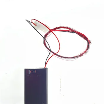20pcs 0402 3v Led Lys Med Skifte SMD Blinkende Model Tog HO N OO Skala Pre-loddede Mikro-Litz Kabel-LED Diy Model