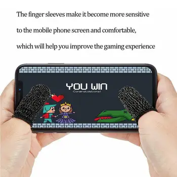 20pcs Finger Game Control Cover Til PUBG Sved Bevis Ikke-Scratch Mobile Tv-Spil Controller Finger Tommelfinger Ærme Handsker