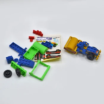 20pcs/set Børn Engineering Bil byggesten Mini Stave Plug Fancy Toy Lille Hængende Bord Skole Hot Salg Dreng Legetøj