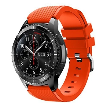 22mm Ur Band til samsung Galaxy se 46mm 3 45mm S3 Grænse silikone smartwatch bælte, armbånd Huawei wath gt 2 46mm rem