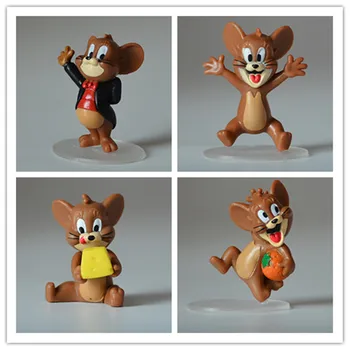 24piece 3cm meget små søde mus Jerry figur samling legetøj Dekorationer gør det selv-Materialer