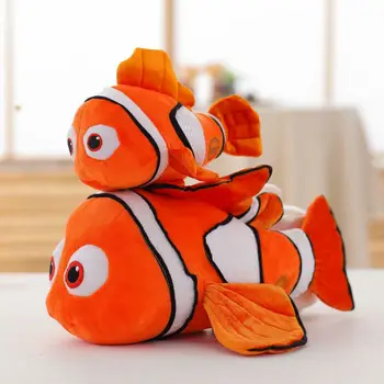 25/40/60cm Bløde Nemo Klovn fisk I Animation Plys Legetøj Gave Til Børn
