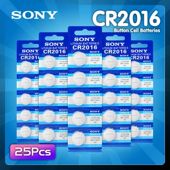 25pcs FOR SONY CR2016 Celle Mønt, Knap Batterier LM2016 BR2016 DL2016 KCR2016 CR 2016 3V Lithium Batteri For at Se Toy LED Lys