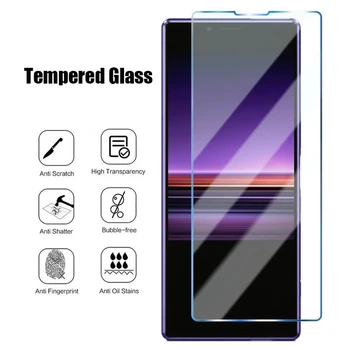 2STK 9H Premium Hærdet Glas Til Sony Xperia 10III 5III 1III Skærm Protektor 9H Guard Beskyttende Film