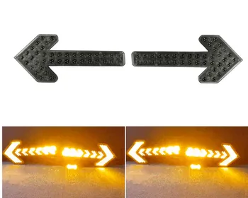 2x Sprinkler LED-blitz lys Bil pil Lys Trafik veje Sikkerhed lys Advarsel Konstruktion Blinkende Indikator Pil lys