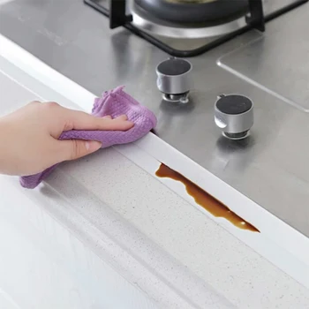 3,2 M Køkkenvask Vandtæt Mærkat -formen Vandtæt Tape Badeværelse Køkkenbordet Toilet Hul selvklæbende Søm Klistermærker
