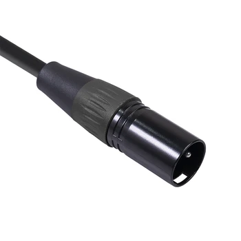 3,5 mm til Dobbelt XLR Stereo Audio Kabel-1/8 inch TRS AUX-han til 2 XLR han-Adapter Ledning til Forstærker med Mixer Audio Kabel