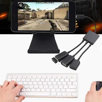 3 In1 Mikro-USB-OTG Kabel-Adapter Til Xiaomi Redmi Bemærk Mikro-USB-Stik Til Samsung S6 Tablet Android USB 2.0-OTG Adaptador