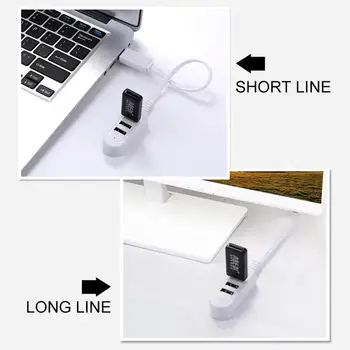 3 Multi-Port USB-Hub, 5V Splitter Eksterne forlængerkabel Til USB-Enheder, - Tilbehør High-speed-datatransmission Digital Kabel