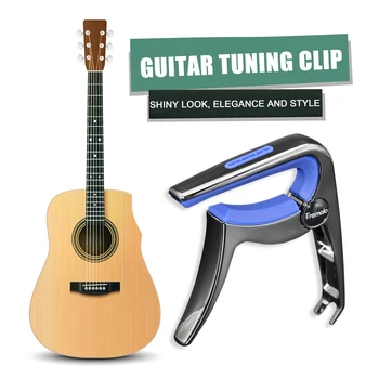 3-i-1 Universal Guitar Capos Tuning Clamp-Single-handed Metal-Akustisk El-Guitarra Capo Tone Justering af Dele Musik Gaver