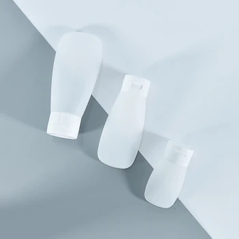 30/60/100 ML Silikone Hånd Sanitizer Flaske Bærbare Makeup Lotion Pakke Tom genpåfyldes Bløde Squeeze Rejse Flaske