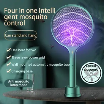 3000V 1200mAh Fotokatalysator Mosquito Swatter Myg Fælde Mosquito Killer Lampe Genopladelige Fælde Insekt Flyver
