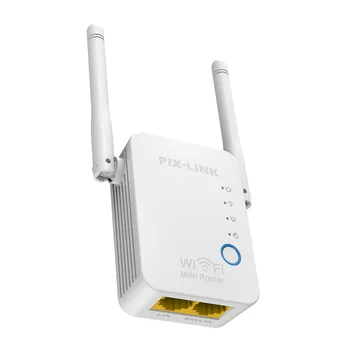 300Mbps PIXLINK WR16 Trådløse Router WiFi Range Extender Booster Wi-Fi Repeater AP WPS Netværk Signal 4 Antenner Nem Opsætning