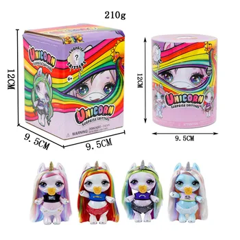 31cm Poopsie Slim Unicorn Søde Squishy lysende Stjerne Horn Rainbow Overraskelse Slim Dukke Charme Pige Toy Ler Kids Gave Squeeze Diy