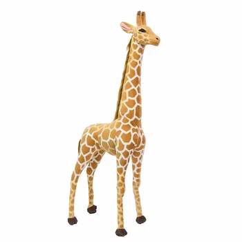 35-120cm Giant Virkelige Liv Giraf Plys Legetøj af Høj Kvalitet, Udstoppede Dyr, Dukker Blød Børn, Børn, Baby, Fødselsdag, Gave, Rum Udsmykning