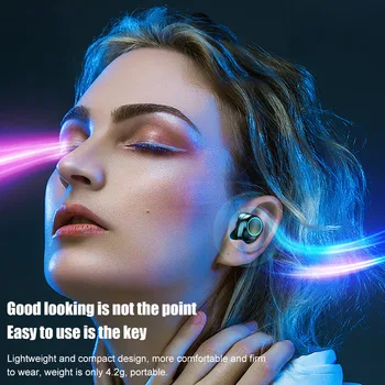 3500mAh Trådløse Hovedtelefoner Fone Bluetooth Hovedtelefon 9D Hi-Fi Stereo Lyd Sport Vandtætte Øretelefoner Headset, øre-Telefoner og iPhone
