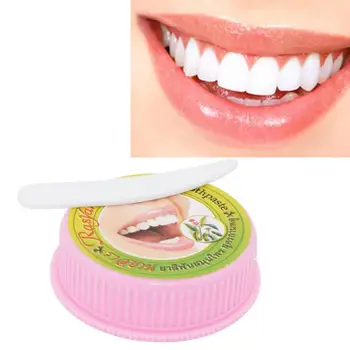 35g naturlige Indisk jasmin lilla tandpasta tooth hvidtning tandpasta kan fjerne dårlig ånde tandpasta pulver