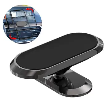 360 Graders Magnetiske Bil telefonholder Roterende Beslag Magnet Holder Smart Enhed Universal Dashboard Stå Beslag Til iPhone
