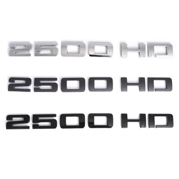3D-2500 HD Lettes Bil Fender Bageste Emeblem Mærkat Badges Navneskilte til Chevrolet Silverado 2500HD GMC Sierra tilbehør