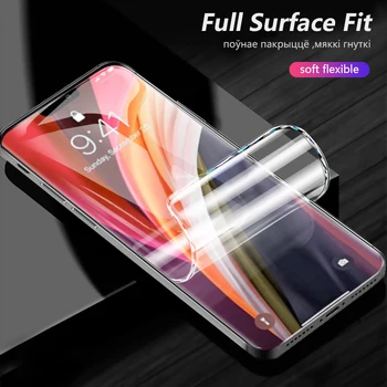 3D Buede Film Til iPhone 12 Pro Max antal Screen Protector Fuld Dækning Nano Hydrogel Film Til iPhone 12 Mini Pro Ikke Hærdet Glas
