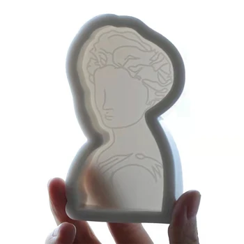 3D-Portræt Silikone Formen Aromaterapi Stearinlys Gips DIY Stearinlys Gør Forme 3D Silikone Stearinlys Forme Husstand Kage Forme Nye