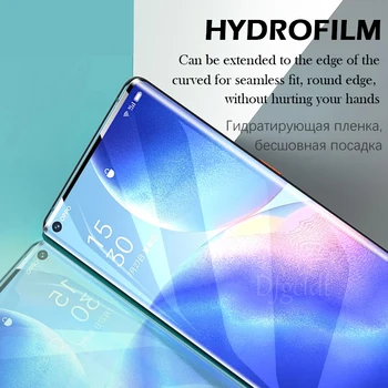 3Pcs Screen Protector Ikke Glas For OPPO Find X3 X2 Neo Reno 3 4 5 Pro A9 A5 2020 A52 A53 A72 A91 Reon 2z 4 5 Lite Hydrogel Film