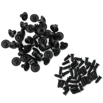 40PCS Auto Clip Nitte, som Holder Pin-Nitte for toyota corolla chr auris auris avensis t25 hilux camry