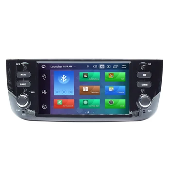 4G 64GB Autoradio 1 Din Android 10 Bil DVD Multimedie-Afspiller Til Fiat/Linea/Punto evo 2012-GPS-Navigation, Stereo IPS DSP